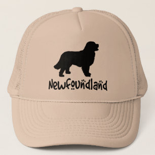 Newfoundland With Cool Text Trucker Hat