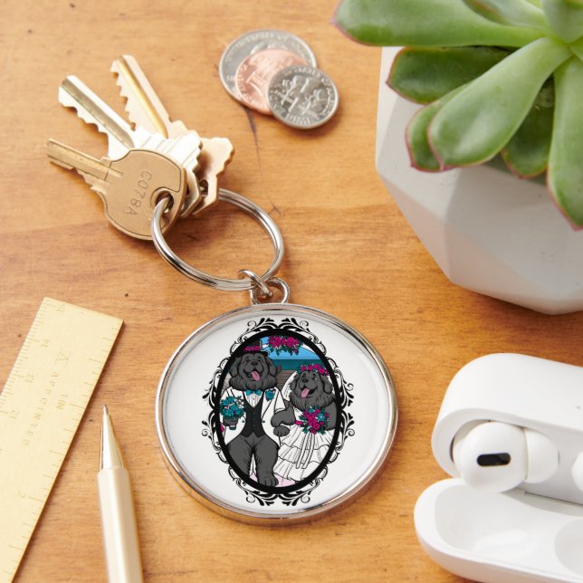 Newfy Love Keychain (Desk)