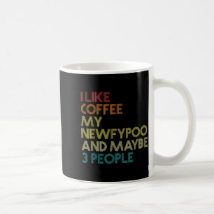 Newfyo Dog Owner Coffee Lover Funny Quote Vintage  Coffee Mug