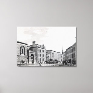 Newgate prison, 1799 canvas print