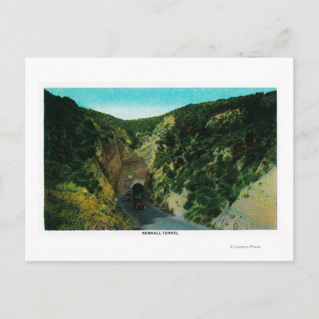 Newhall Tunnel on Ridge RouteRidge Route, CA Postcard (Front)