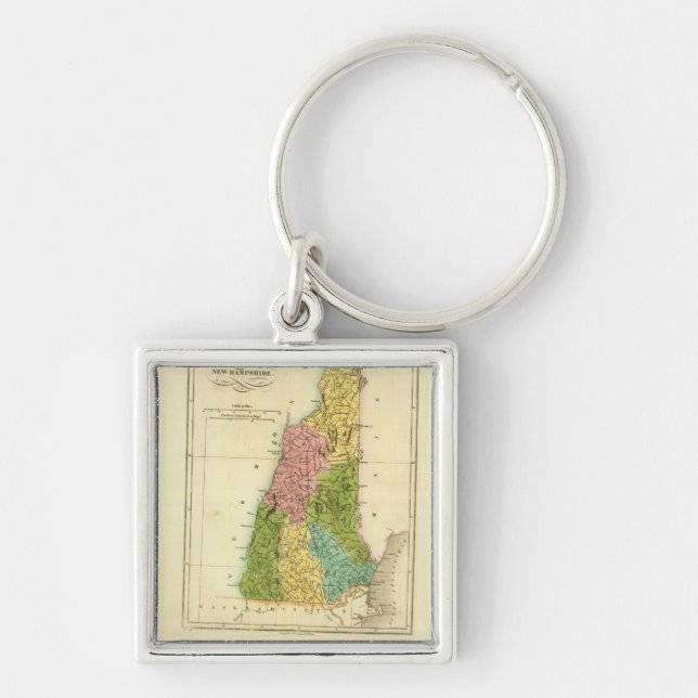 NewHampshire US Keychain (Front)