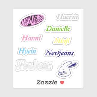 Newjeans Vinyl Stickers
