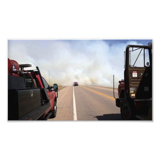 Newkirk Fire Truck Photo Print (Front)