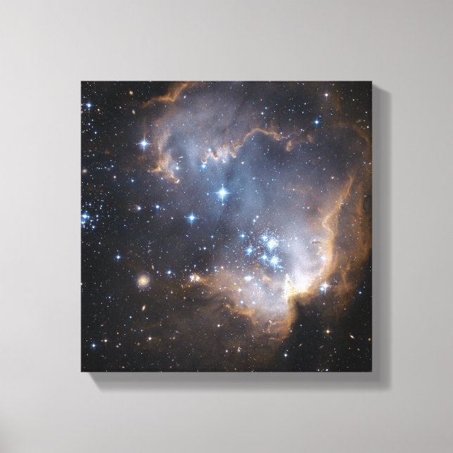 Newly formed stars canvas print (Front)