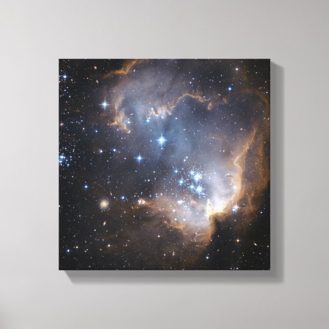 Newly formed stars canvas print (Front)