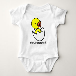 "Newly Hatched" Cute Chicken & Eggl Infant Shirt