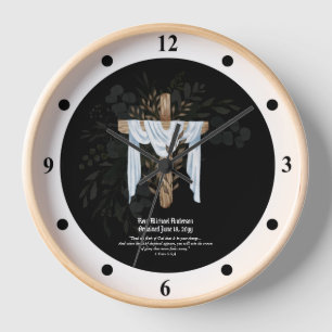 Newly Ordained Priest Pastor Deacon Minister Large Clock