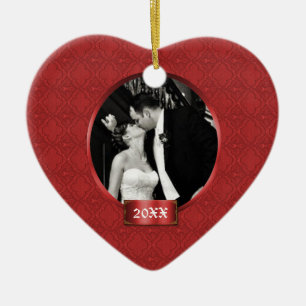 Newly Wed Photograph Ornament