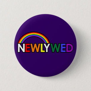NEWLYWED Button