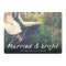 Newlywed Christmas Married Bright Photo Holiday