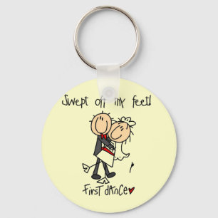Newlywed First Dance Tshirts and Gifts Keychain