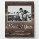 Newlywed Wedding Rustic Photo Decor