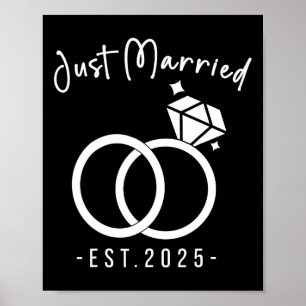 Newlyweds 2025 Bride And Groom Wedding Planners Ju Poster