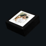 Newlyweds Photo Keepsake Box<br><div class="desc">A personalized wedding photo wood lacquered keepsake box. Replace this photo with your own favourite wedding photo.</div>