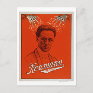Newmann the Great Magician Poster #2 Postcard