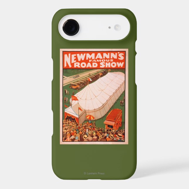 Newmann's Famous Magic Road Tent Show Poster Case-Mate iPhone Case (Back)
