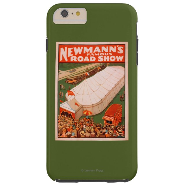 Newmann's Famous Magic Road Tent Show Poster Case-Mate iPhone Case (Back)