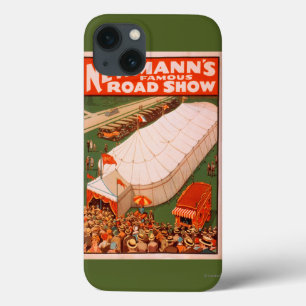 Newmann's Famous Magic Road Tent Show Poster iPhone 13 Case