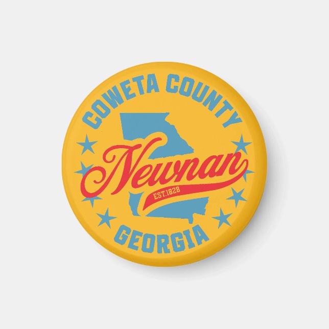 Newnan, Georgia Magnet (Front)