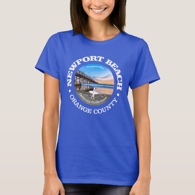 Newport Beach (C) T-Shirt (Front)