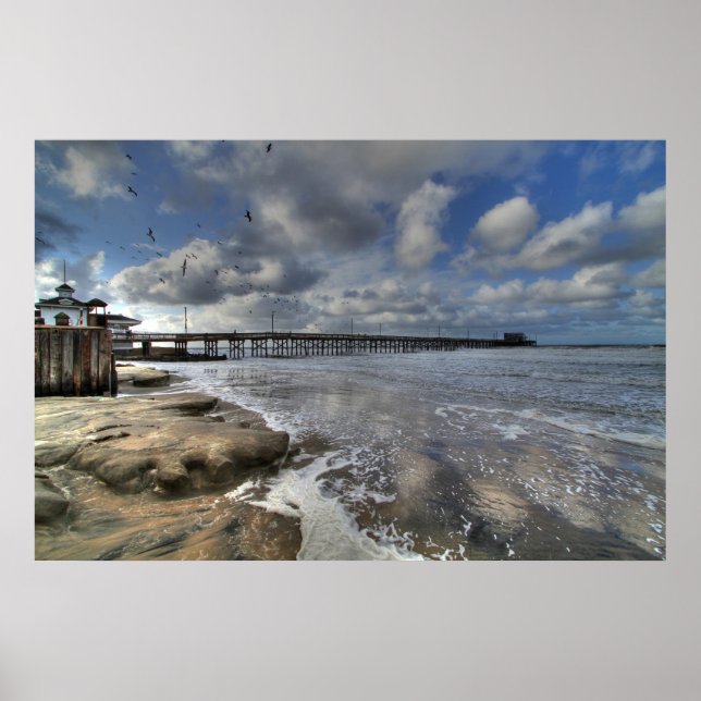 Newport Beach Ca Poster (Front)