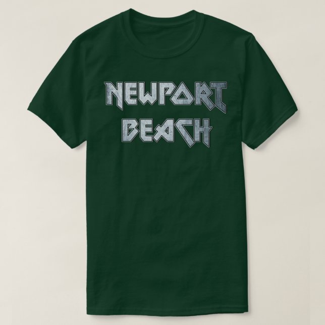 Newport Beach CA T-Shirt (Design Front)