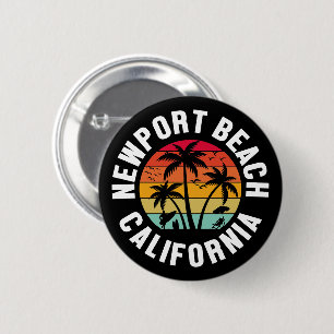 Newport Beach,California 2 Inch Round Button