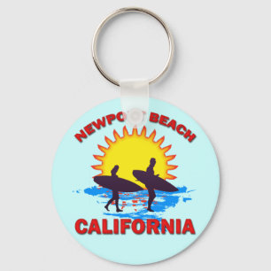 NEWPORT BEACH CALIFORNIA KEYCHAIN