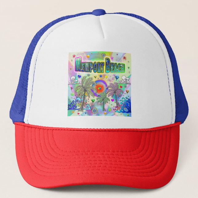 Newport Beach Deep Dream Casquette (Devant)