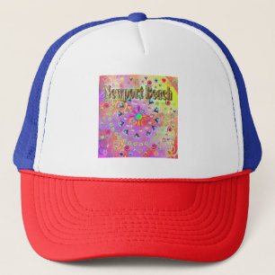 Newport Beach Lucky Golden Casquette