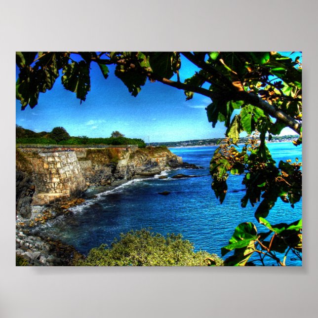 Newport Cliff Walk - Poster (Front)
