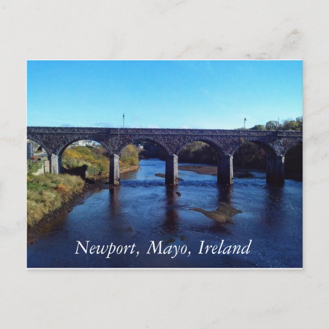Newport, Co Mayo Carte Postale (Devant)