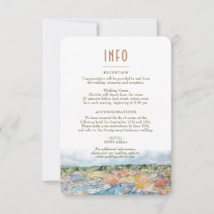 Newport Harbour INFO Details Card