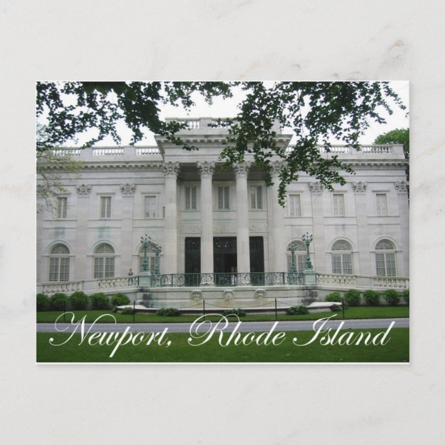Newport Mansion Postcard (Front)