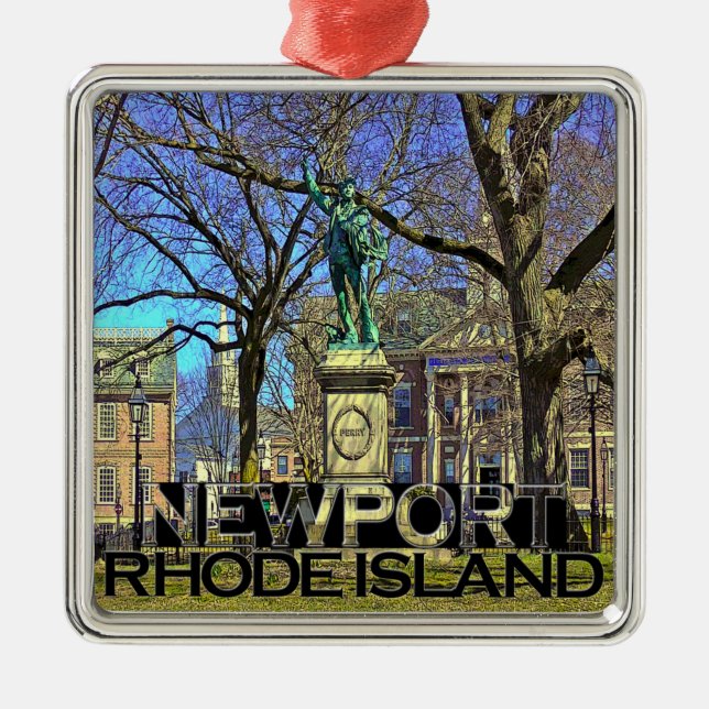 Newport Metal Ornament (Front)