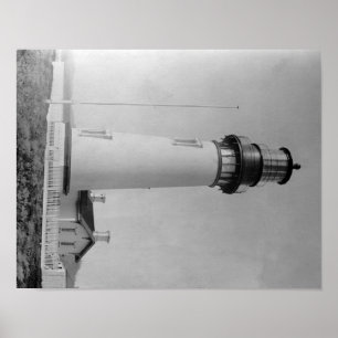 Newport, Oregon Lighthouse on Cape Fowlweather Poster