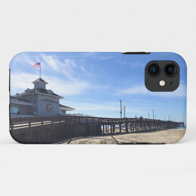 Newport Pier, Newport Beach, California Case-Mate iPhone Case (Back (Horizontal))