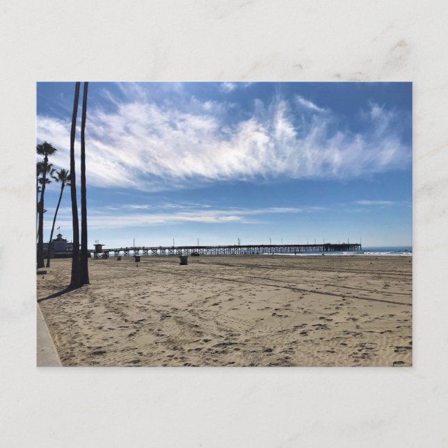 Newport Pier, Newport Beach, California Postcard (Front)