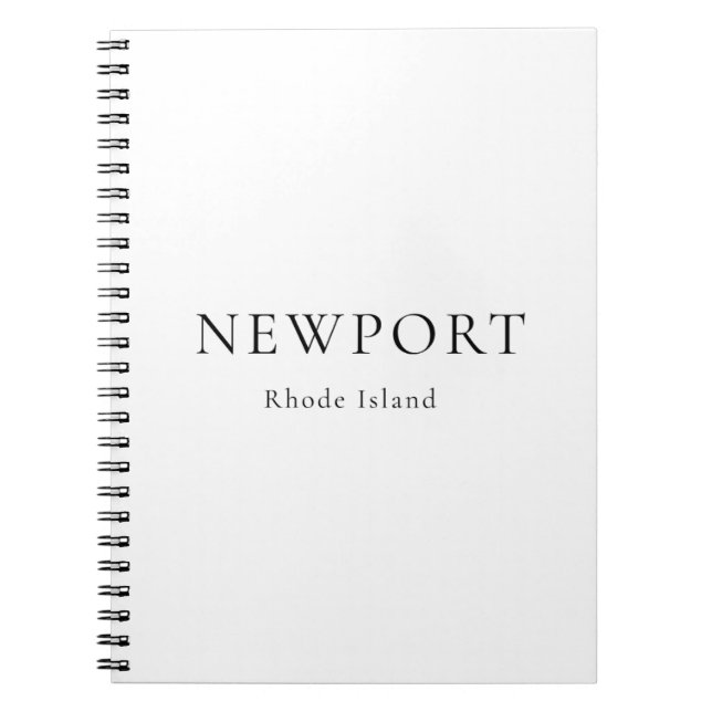 Newport Rhode Island Cahier  (Devant)