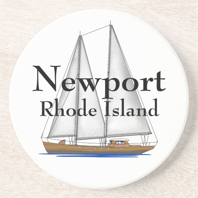 Newport Rhode Island Coaster (Front)