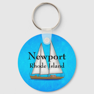 Newport Rhode Island Keychain