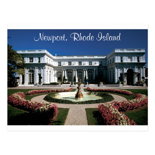 Newport Rhode Island, Rosecliff Mansion Post Card