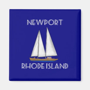 Newport Rhode Island Sailing Magnet