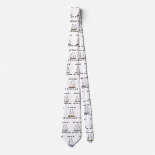 Newport Rhode Island Sailing Tie