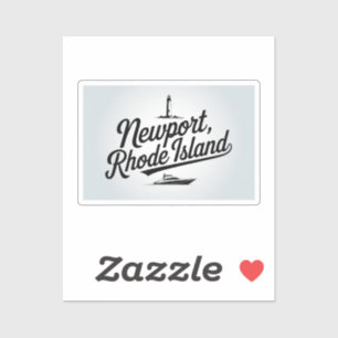 Newport, Rhode Island typography