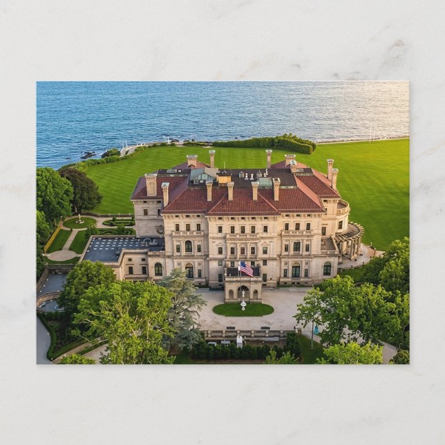  Newport RI Breakers Mansion Rhode Island   Postcard (Front)