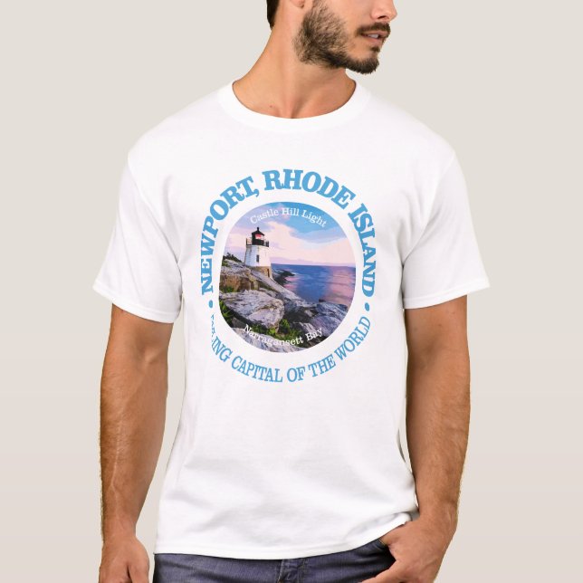 Newport RI (C) T-Shirt (Front)