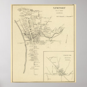 Newport, Sullivan Co Poster