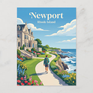 Newport USA Postcard